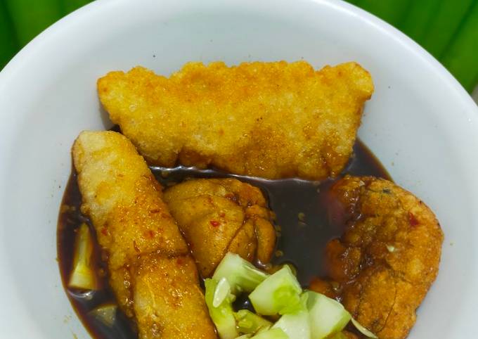 Resep Pempek Ikan Tenggiri Dan Cuko Oleh Yuyun Wahyuni Cookpad