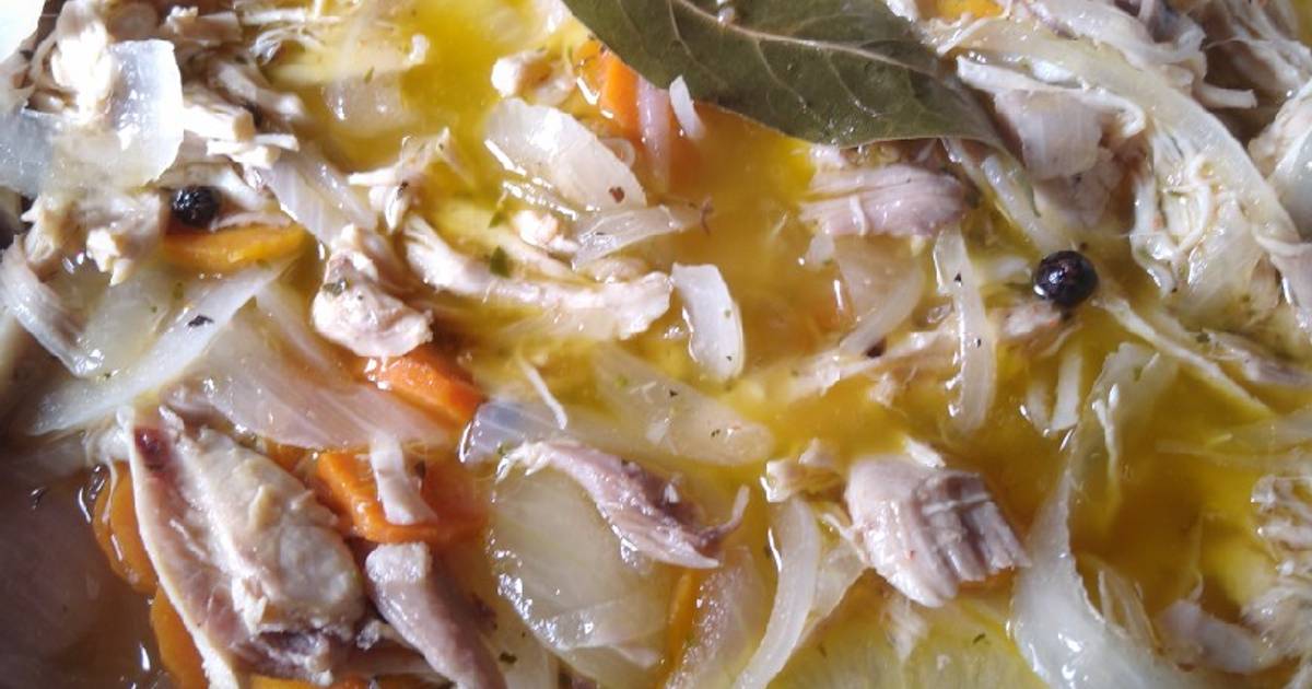 Escabeche De Pollo Desmenuzado 24 Recetas Caseras Cookpad