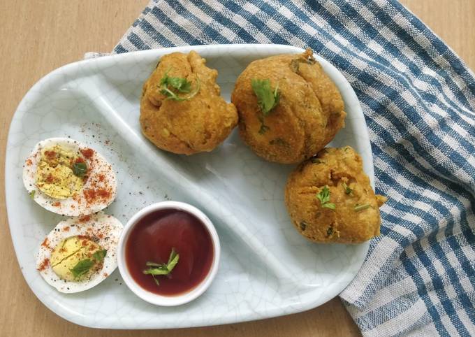 Egg Pakora Recipe By Monica S Cookhouse Cookpad