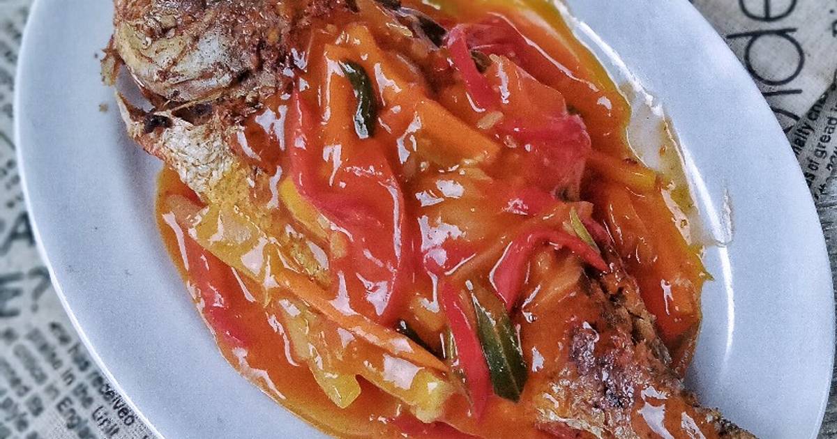 Resep Kakap Asam Manis Sambal Bangkok Oleh Momsqueenkitchen Cookpad