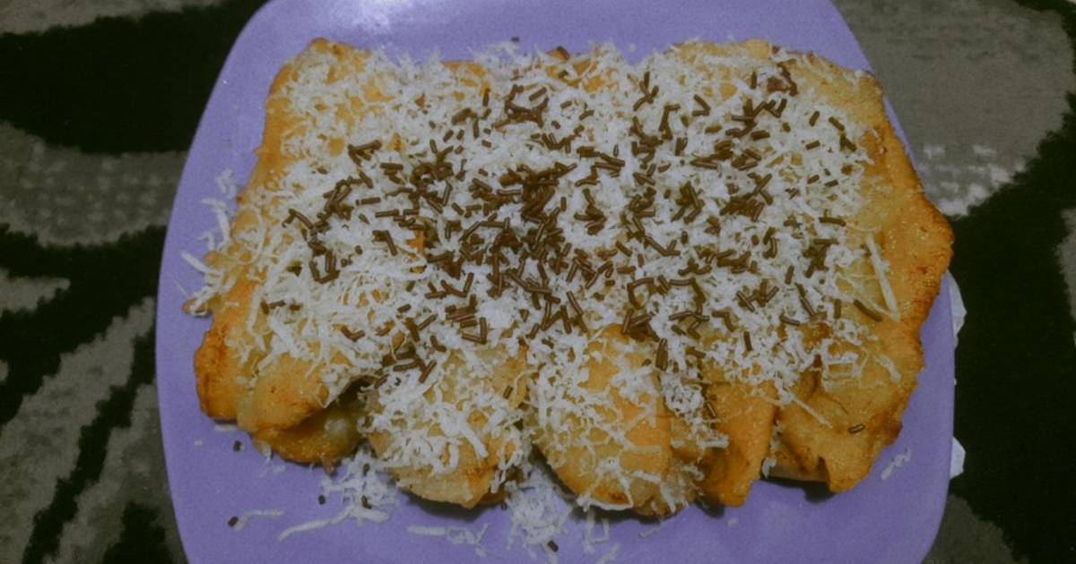 Resep Pisang Geprek Coklat Keju Oleh Dina Aulia Dewi Cookpad