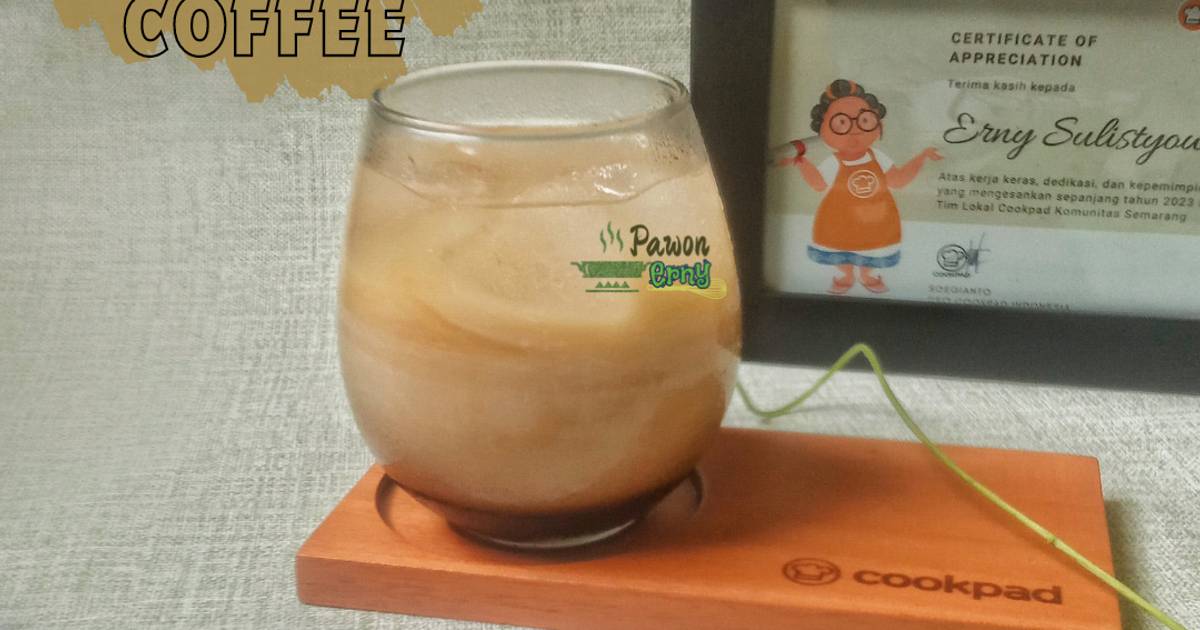 Resep Brown Sugar Milk Coffee Oleh Erny Sulistyowati Pawon Erny Cookpad