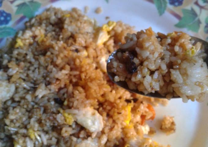 Resep Nasi Goreng Pedas Manis Oleh Zahrah Cookpad