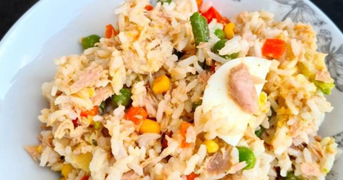 Ensalada De Arroz Con Atun Recetas Caseras Cookpad