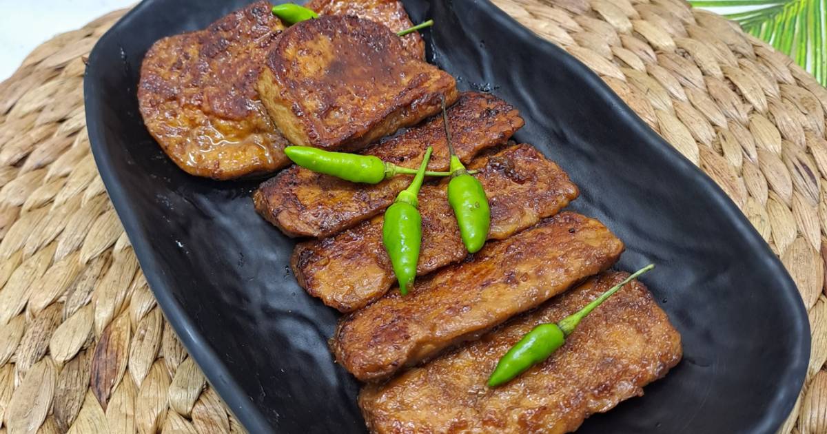 Resep Tahu Tempe Bacem Kelapa Enak Dan Mudah Cookpad