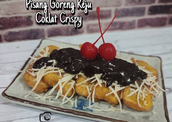 Resep Pisang Goreng Keju Coklat Crispy Oleh April Umi HannaHani Cookpad