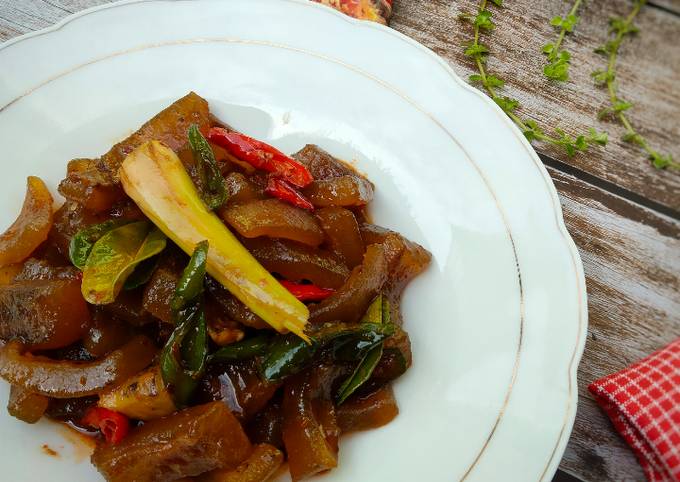 Resep Resep Kikil Pedas Bumbu Serai Ala Dapur Kobe Oleh Mama Rofif