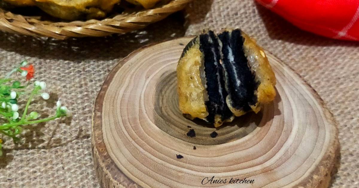 Resep Deep Fried Oreo Oreo Goreng Oleh Anisatur Raehan Cookpad