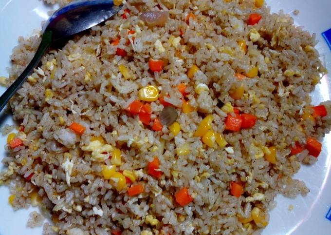 Resep Nasi Goreng Jagung Lada Hitam Oleh Mega Pramitasari Cookpad