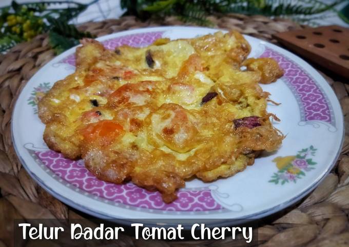 Resep Telur Dadar Tomat Cherry Oleh Farhah Cookpad