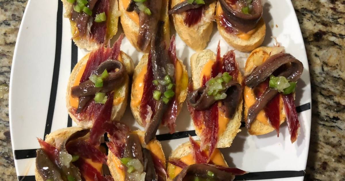 Recetas Muy Ricas De Pinchos De Anchoa Y Pimientos Compartidas Por