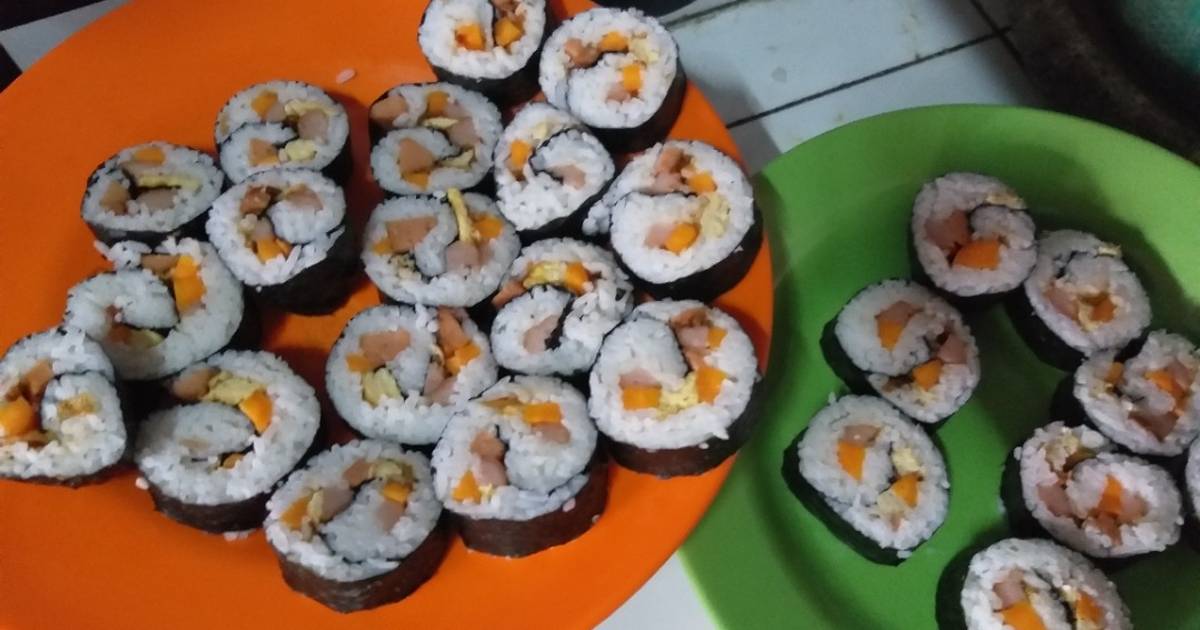 Resep Sushi Rumahan Oleh Handayani Wiwik Dwi Cookpad