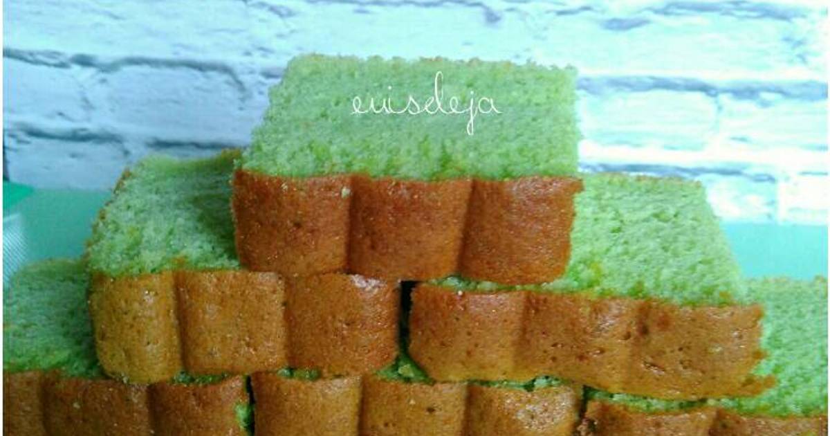 4 Resep Pandan Sponge Cake No Bp No Sp Enak Dan Mudah Cookpad