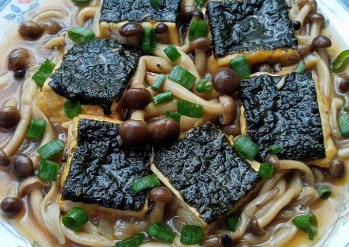 Resep Tahu Nori Shimeji Oleh Cookpad