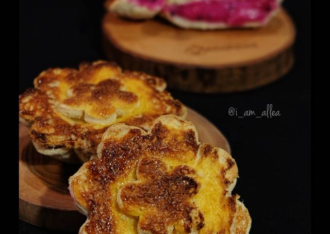 Resep Pie Roti Tawar Isi Krim Buah Naga Oleh I Amallea Cookpad