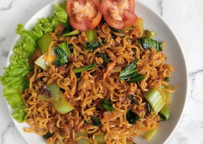 Resep Indomie Goreng Sayur Oleh Ummu Alfard Cookpad