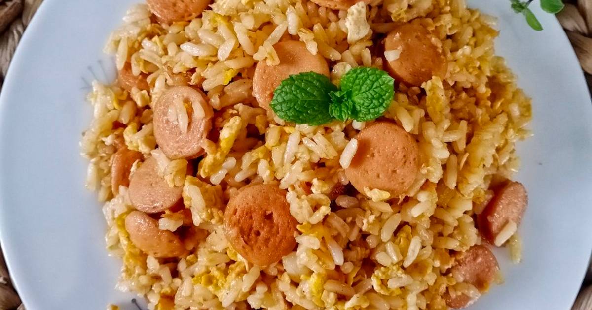 Resep Nasi Goreng Sosis Oleh Yuyun S Cookpad