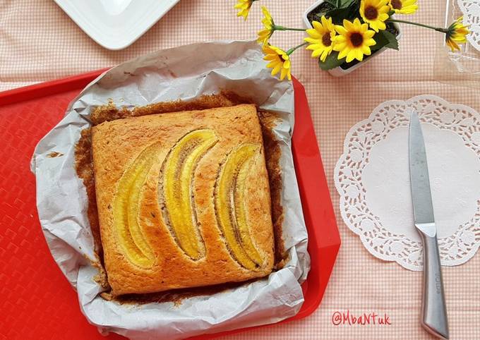 Resep Bolu Pisang Praktis Tanpa Mikser Hasil Moist Lembut Oleh Tituk