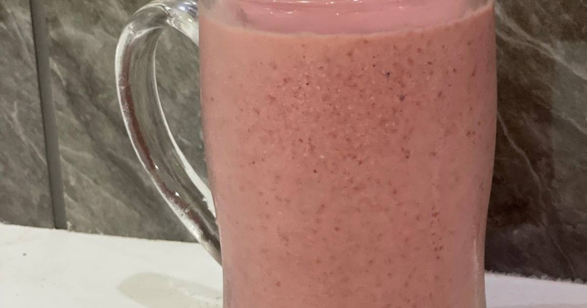 Resep Raspberry Yogurt Smoothie Oleh Marissa P Ristanto Cookpad