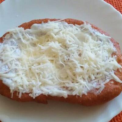 Burgonyás lángos Gyöngyi receptje Cookpad receptek