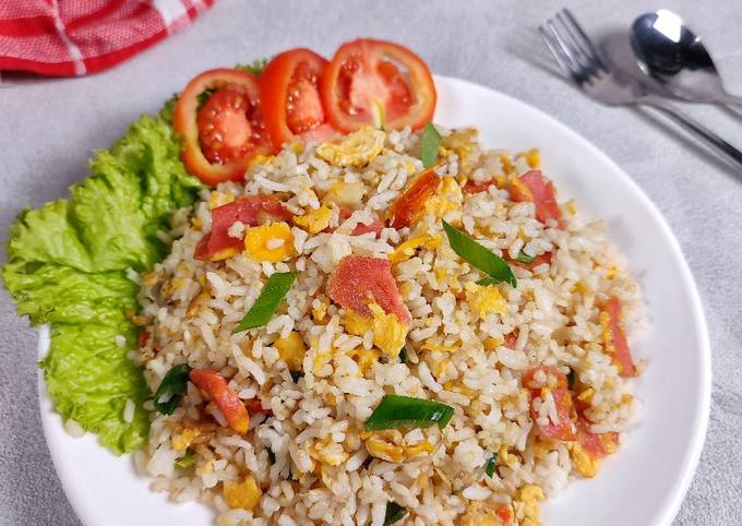 Resep Nasi Goreng Sosis Oleh Asriwida Cookpad