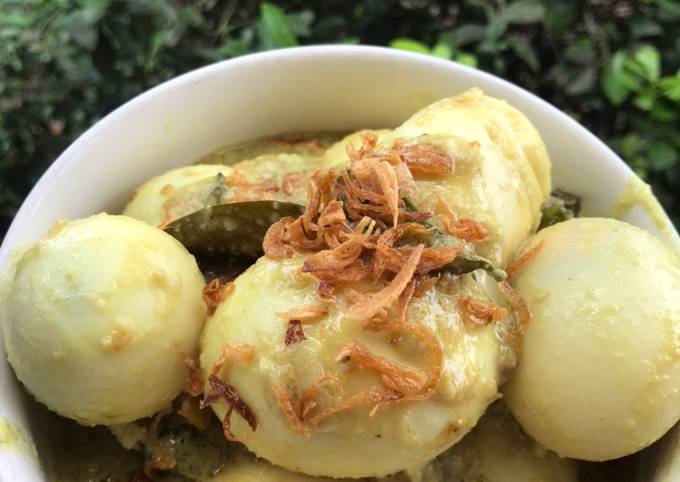 Resep Telur Bumbu Kuning Oleh Dapur Ulik Cookpad