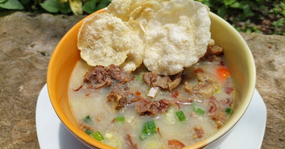 Resep Sop Kambing Dengan Kuah Santan Dan Fiber Cream Oleh Endah Nur