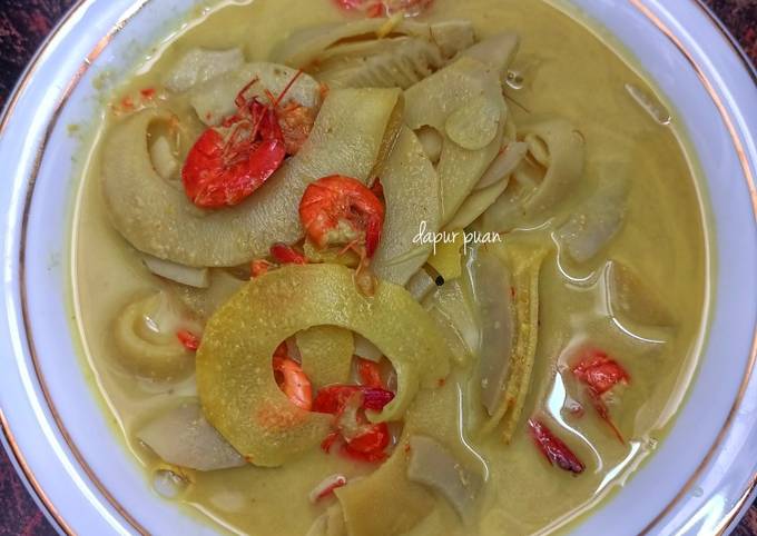 Resep Gulai Rebung Rencah Udang Oleh Tutie Ichwani Cookpad