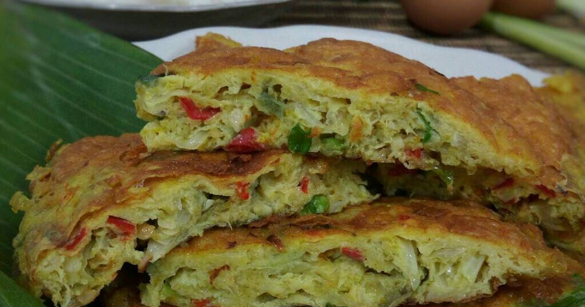 1 304 Resep Telor Dadar Ala Ala Padang Enak Dan Mudah Cookpad