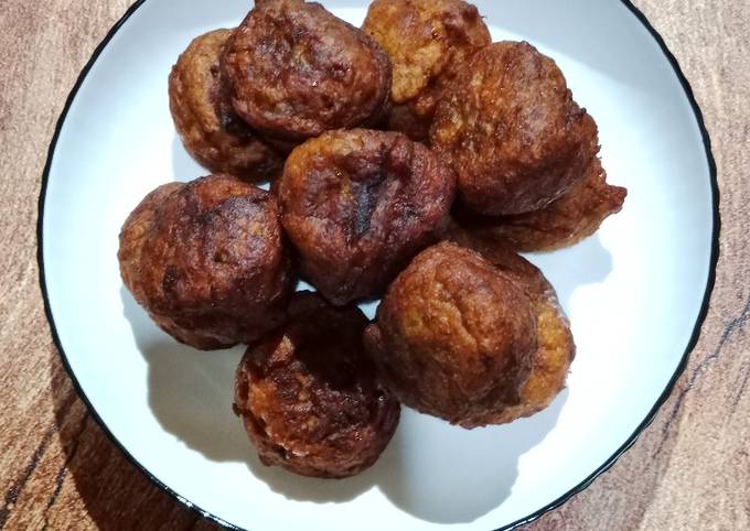 Resep Bola Bola Pisang Oleh Kasmira Cookpad