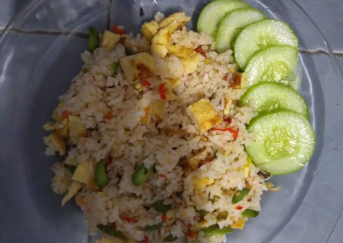 Resep Nasi Goreng Kampung Pete Oleh Rita Rostiana Cookpad