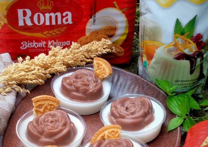 Resep Puding Biskuit Kelapa Vanila Oleh Dapur Mamita Cookpad