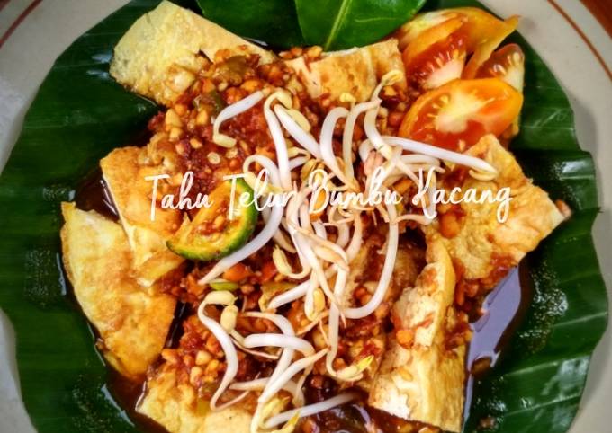 Resep Tahu Telur Bumbu Kacang Oleh Rikza Daffa Cookpad