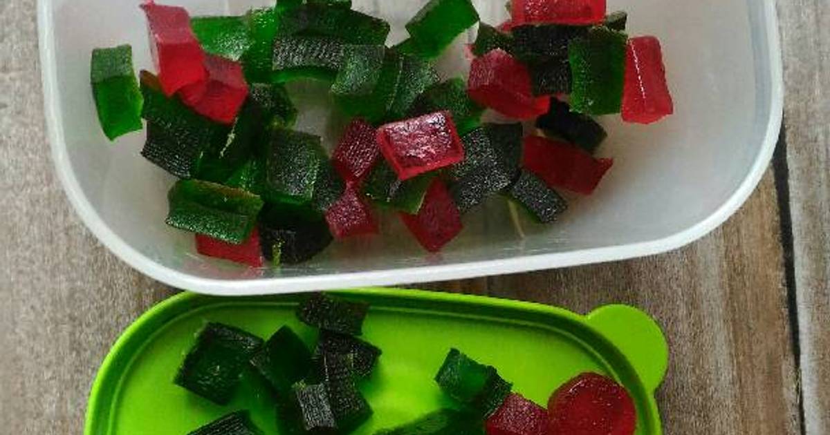 Resep Permen Agar Agar Ala Mama Cece Oleh Ganeshalestari Cookpad