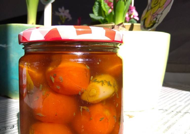 Tomates Cherry Confitados En Olla Lenta Receta De Fran Anquela Cookpad