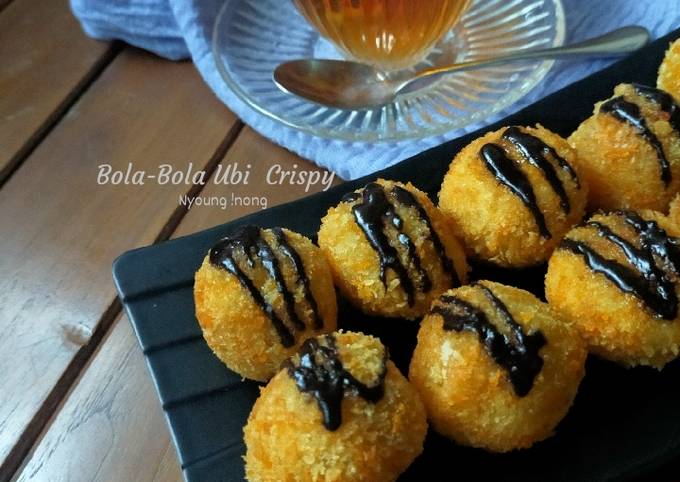 Resep Bola Bola Ubi Crispy Oleh Ika Mahendra Moenif Cookpad