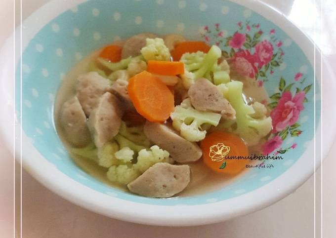 Resep Sop Baso Makaroni Oleh Mely Sari Cookpad