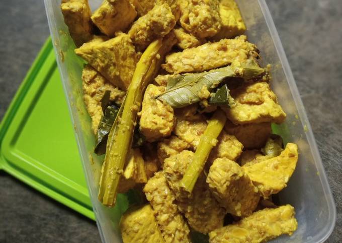 Resep Tahu Tempe Ungkep Bumbu Kuning Oleh Meieka Cookpad