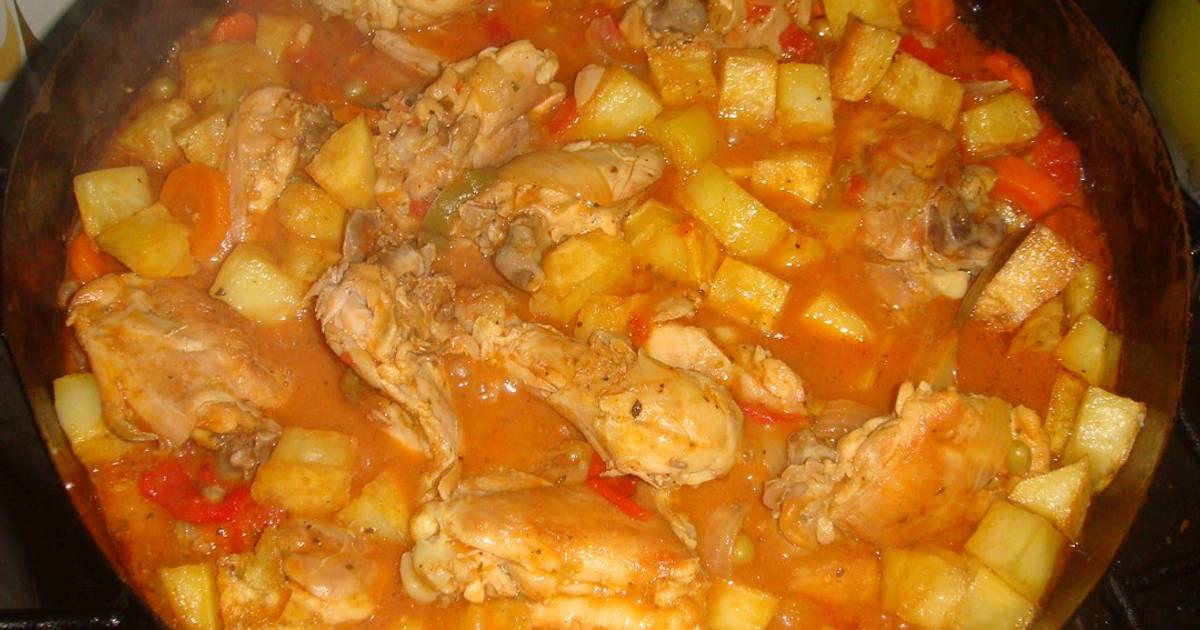 Pollo A La Portuguesa Receta De Nadia Cookpad