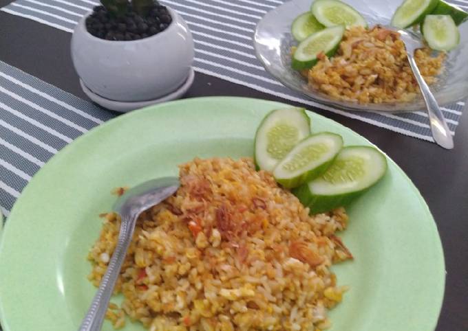 Resep Nasi Goreng Telor Orak Arik Oleh Nia Regantoro Cookpad