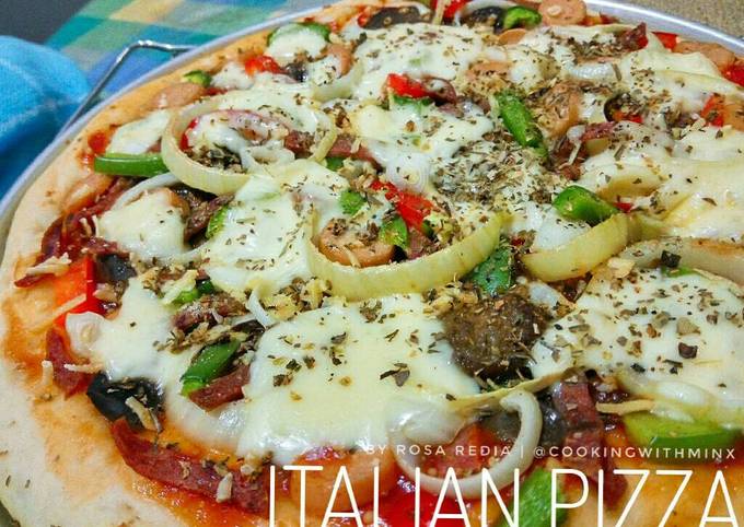 Resep Italian Pizza Oleh Rosa Redia Cookpad