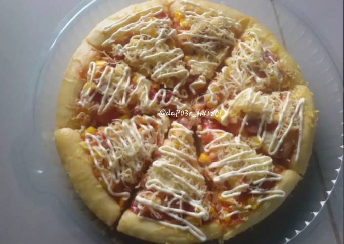 Resep Pizza Oven Tangkring Oleh Ummu Khadijah Cookpad