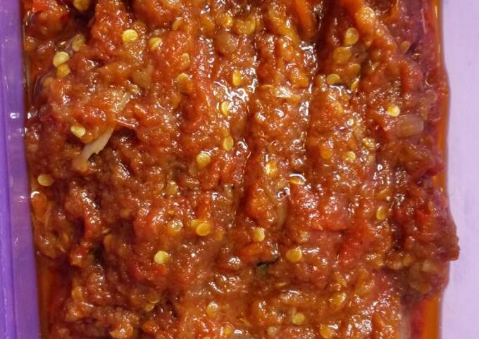 Resep Sambal Terasi Mantap Oleh Azalea Elshanum Cookpad