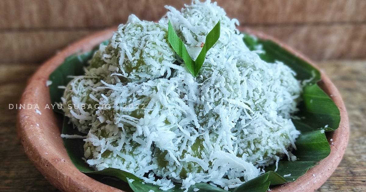 Resep Klepon Pandan Suji Oleh Dinda Ayu Subagio Dcs Cookpad