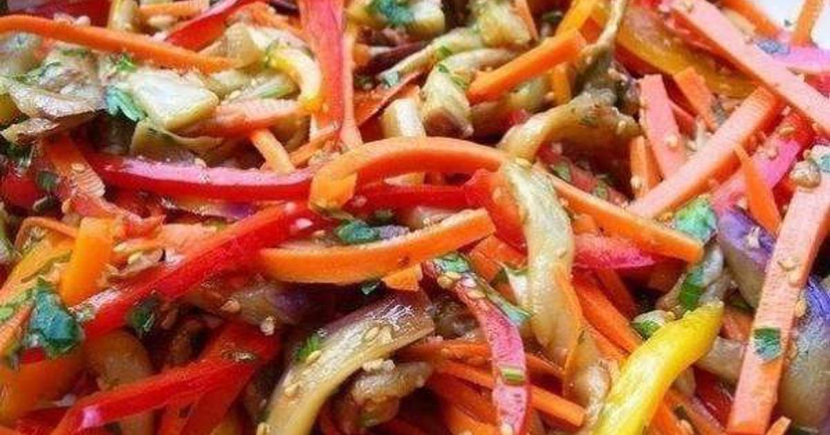 Баклажаны По Корейски Самый Вкусный Рецепт