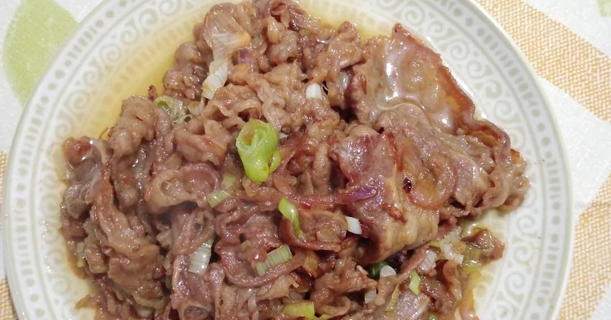 Resep Beef Yakiniku Ala Yoshinoya Oleh Oca Amalia Cookpad