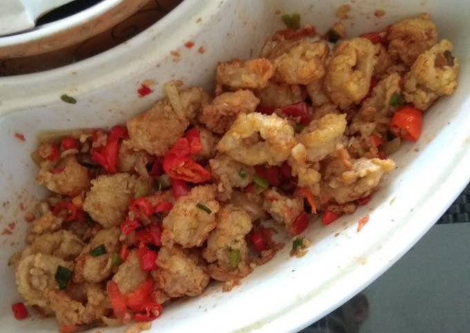 Resep Cumi Cabai Garam Oleh Irha Salwa Syamsika Cookpad