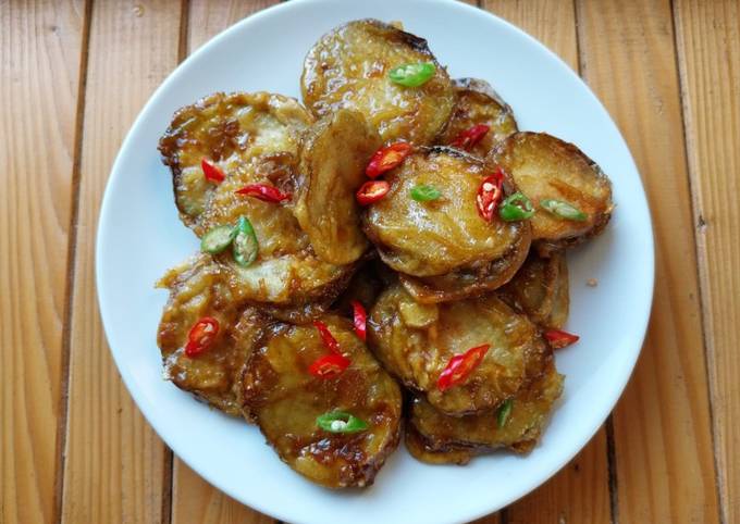 Resep Terong Raos Ala Resto Oleh Ria Mamanya Tata Cookpad