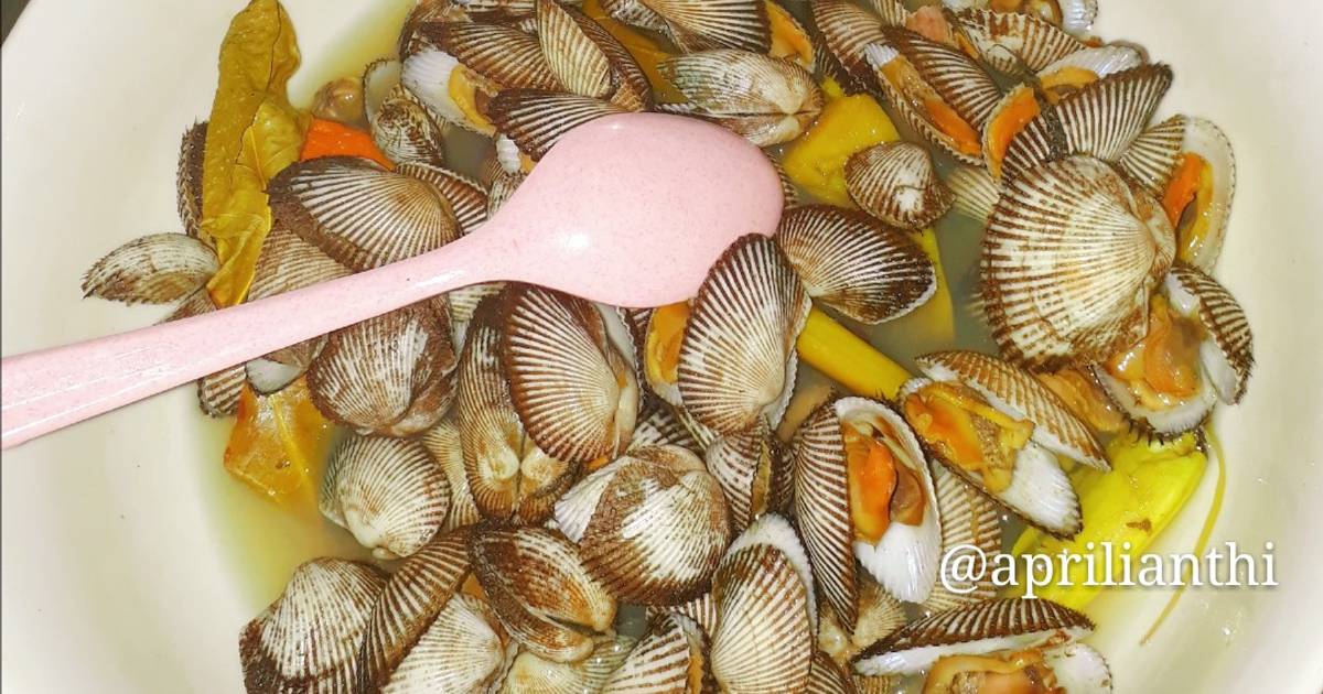 Resep Kerang Dara Rebus Bumbu Sederhana Oleh Aprilianthi Cookpad