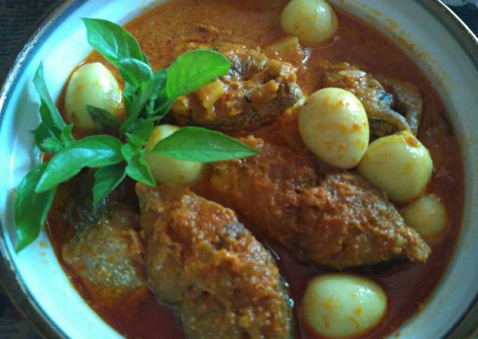 Resep Gulai Ikan Tenggiri Telur Puyuh Oleh Yovita Onggie Cookpad